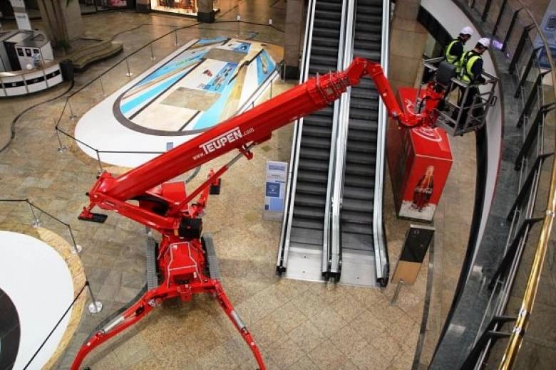 New models of aerial working platforms in the machine range of Stroyrent